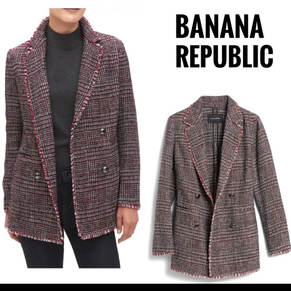NWT Banana Republic Tweed Jacket